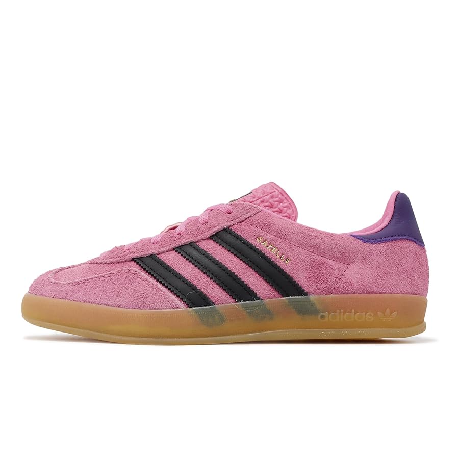 【Adidas】韓国人気◆GAZELLE INDOOR W [IE7002] ピンクパープル adidas GAZELLE INDOOR W BLIPNK/CBLACK/CPURPL （アディダス